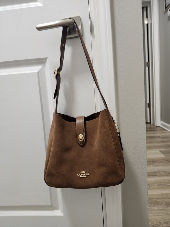 Coach Handbags - Coach Suede Hadley